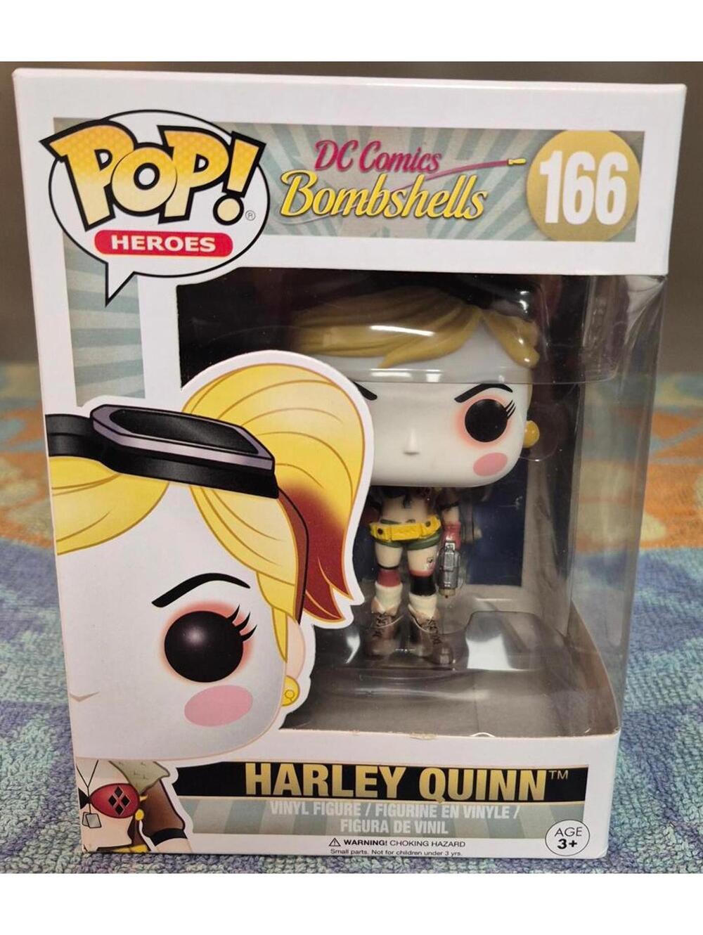 Pop! Heroes DC Comics Bombshells Harley Quinn Vinyl Figure #166